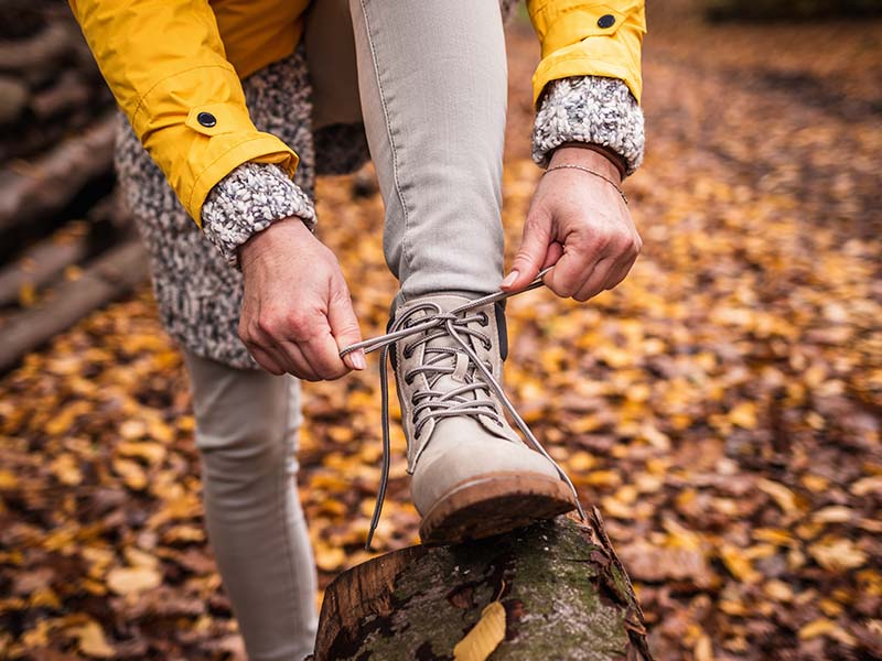 Shoelaces for hiking boots